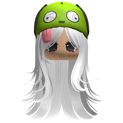 Scene Layers W/ Alien :P Hat White