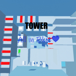 Tower all in blue💙