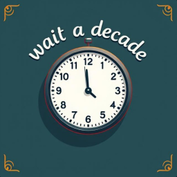 WAIT FOR A DECADE