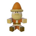 Golden Santa Pet