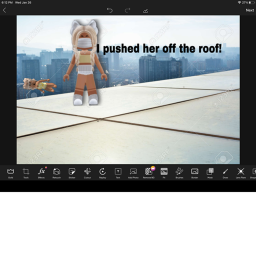 Fall off a roof!