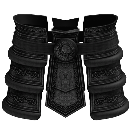 Black Mongolian Armor Waist