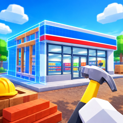 Build a Supermarket Roblox game