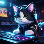 cat anime gamers