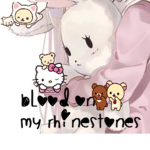 blood on my rhinestones