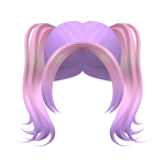 Cute Pink Bubblegum Pigtails