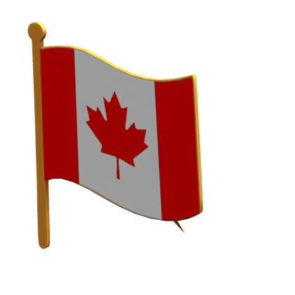 Canada Flag Pin Roblox item