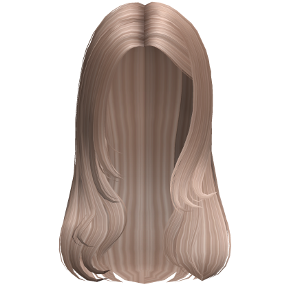 Milk Tea Cute Preppy Soft Wavy Hair Roblox item