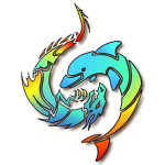 The Dino Dolphin Dragons