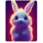 The happy rabbit