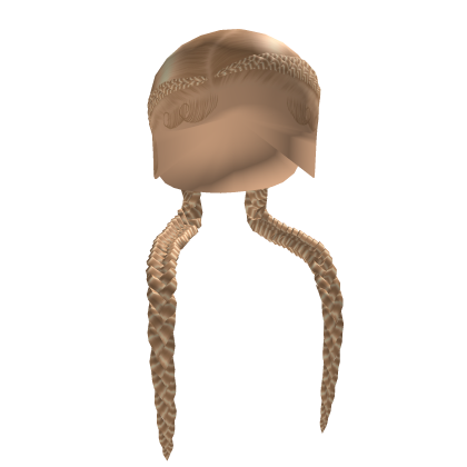 ★☆ Side Part Dutch Braids In Honey Blonde Roblox item