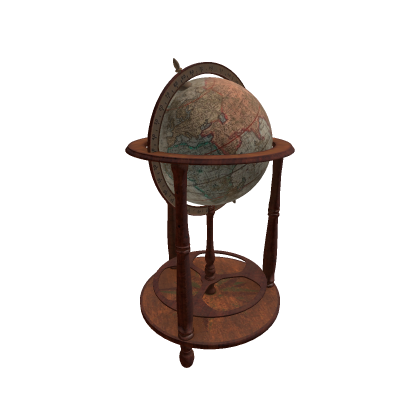 Antique Floor Globe