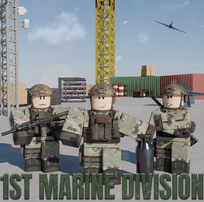 [SEA] 1st Marine Division Roblox group icon