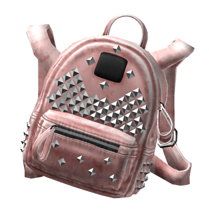 (3.0) Pink Rhinestone Off-Shoulder Backpack Roblox item