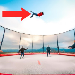 Climb for trampoline!