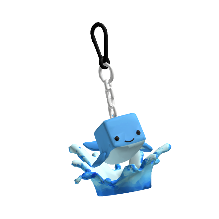 Blue whale Keychain