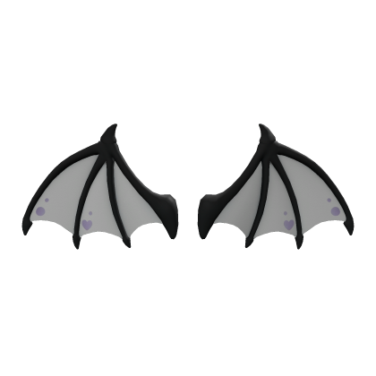 White Bat Wings Roblox item