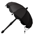 ♡ gothic umbrella