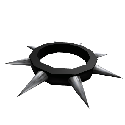 black cute y2k spiked choker thumbnail