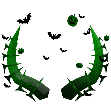 Halloween Pumpkin Horn 🎃 [Green]