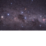 The night sky.