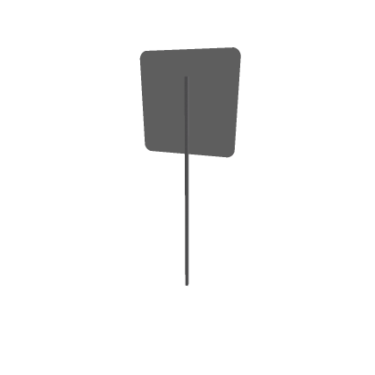 MUTCD Grade Keep Right Sign (Credit: Rblx. Stdio.)