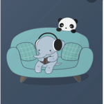 zebras and pandas