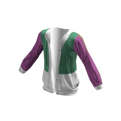 Forever 21 Colorblock Hoodie White Green Purple Roblox Item Rolimon s