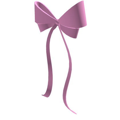 Pink Ribbon Bow Bowtie 