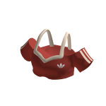 adidas Cropped Red American Football Jersey