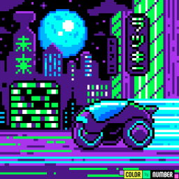 neon city