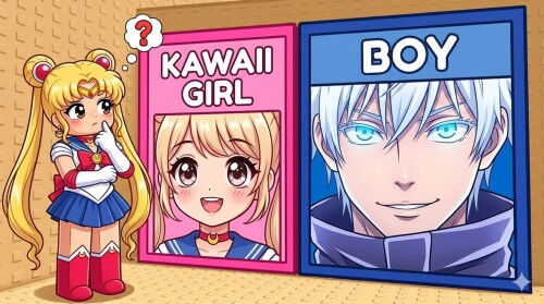 Czy wolisz: Wieża strojów anime 🎀 