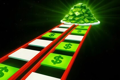 $100,000 Chaque pont de verre Impossible Fun Obby 