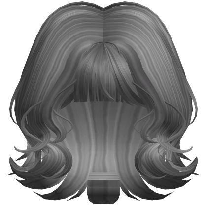 Short Wavy Layered Bob (Gray)