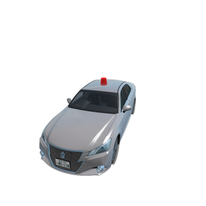 2014 Toyota Crown Hybrid Japanese Police Car