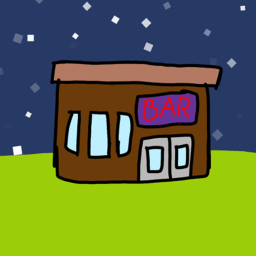 the bar