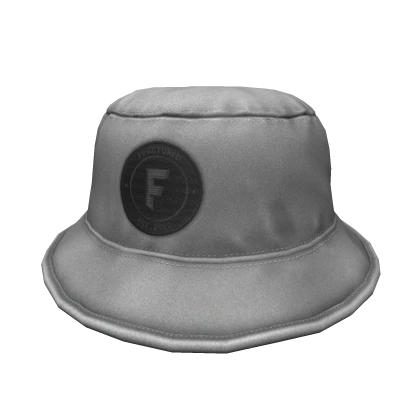 Fractured Bucket Hat Grey | Roblox Item - Rolimon's