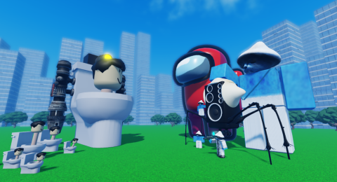 [upd 8.4] Skibi Eek Siege Defense - Free all characters get cash get point and kill aura