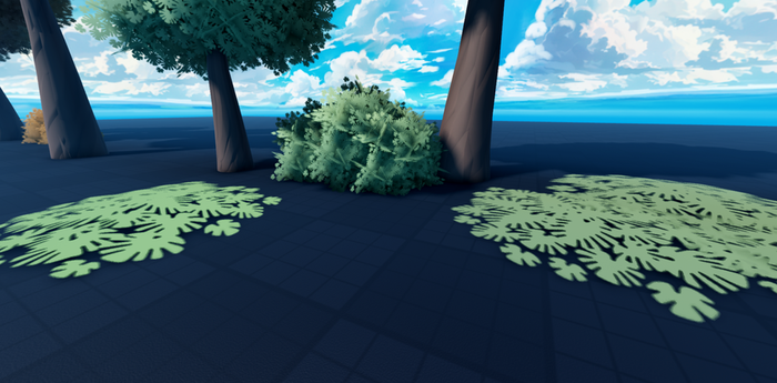 Roblox Stylized Anime Trees Nature Asset Pack preview 2