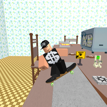 Fall down a ramp!!!!