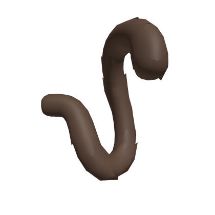 Brown Fluffy Cat Tail