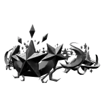 Painted Dark Star Crown