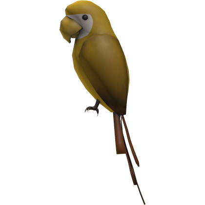 (Yellow) Right Shoulder Parrot Roblox item