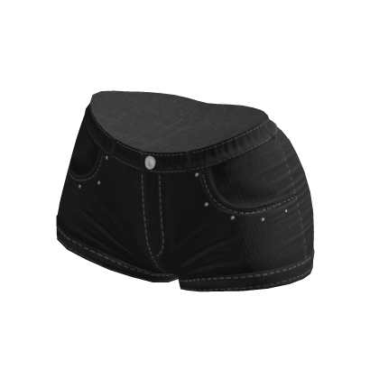 Denim Shorts black