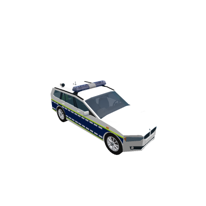 German Police Blocky Car