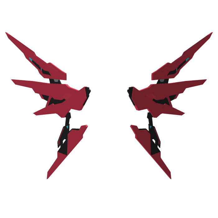Red Mecha Wings