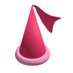 Hot Pink Summer Party Princess Hat