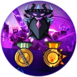 Triumphant! Roblox badge thumbnail