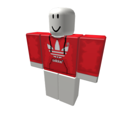 Red Adidas Hoodie Roblox decal
