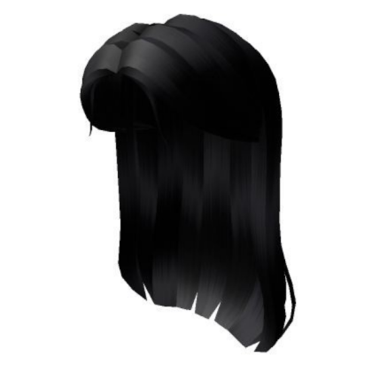 Black hair🥲 Roblox decal